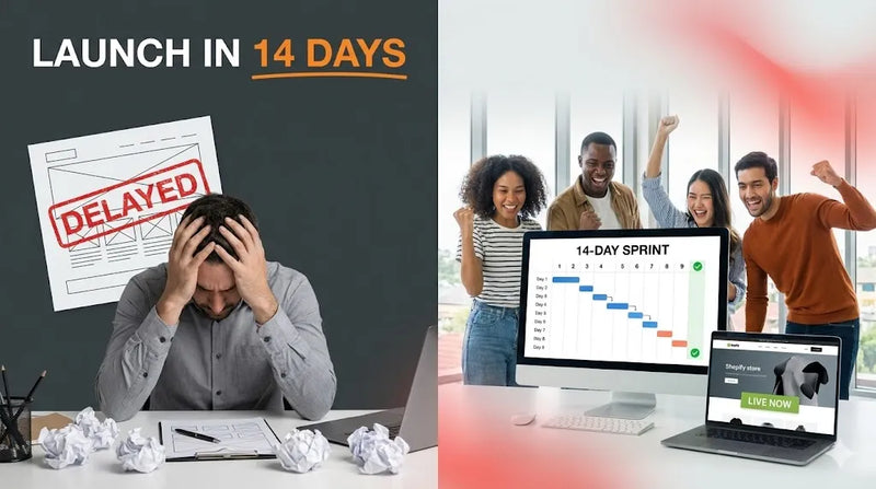 Stuck in Development Hell? How to Launch Your Shopify Store in 14 Days