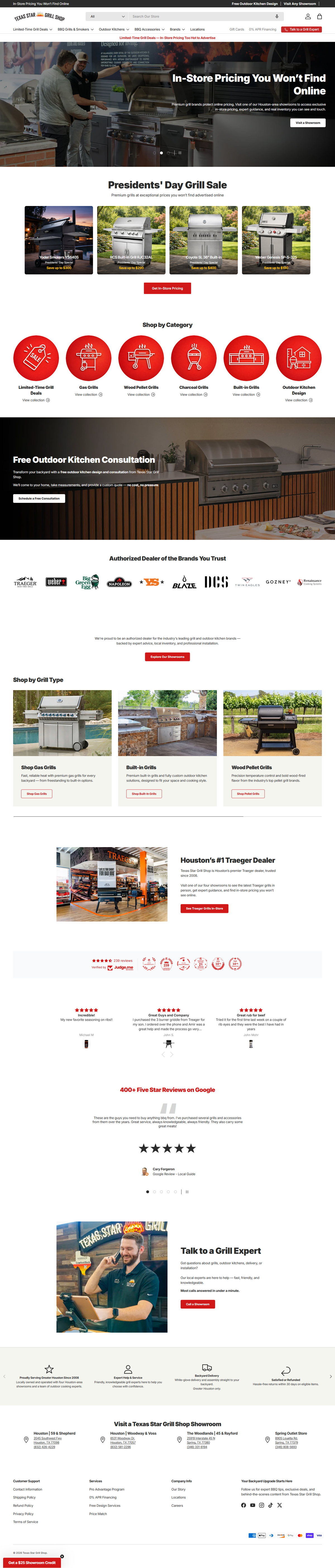 Texas Star Grill Shop